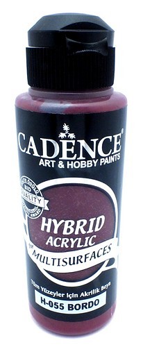 Cadence Hybrid Acrylfarbe bordeaux 120ml