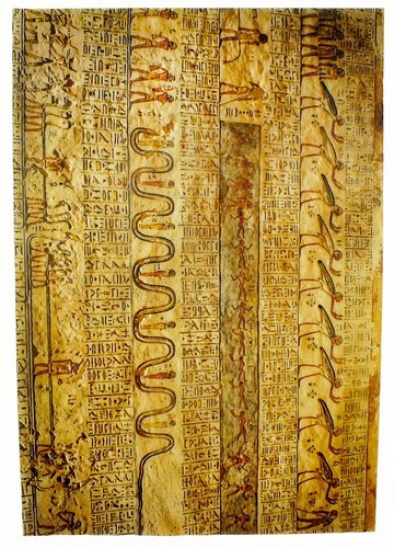 Pergament / Vellum transparent Hieroglyphen A4 1 Bogen