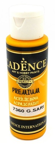 Cadence Acrylfarbe Premium sonnengelb 70ml