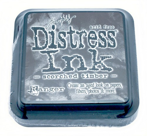 Ranger Distress Ink Pad Scorched Timber 75 x 75 mm