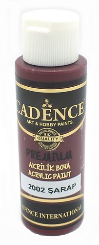 Cadence Acrylfarbe Premium weinrot 70ml