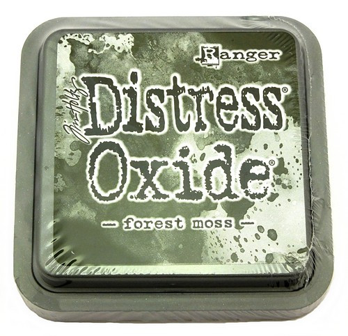 Ranger Distress Oxide Pad Forest Moss 75 x 75 mm