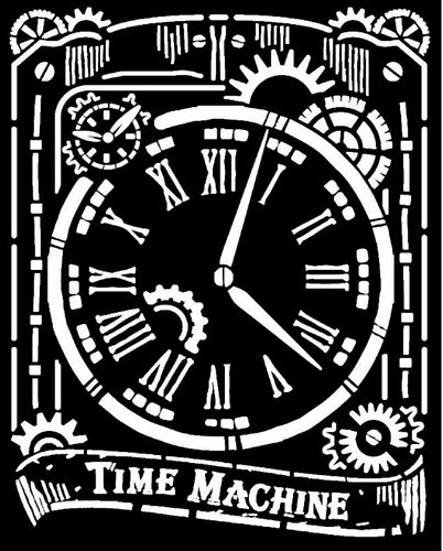 Stamperia Schablone Clocks 20 x 25 cm