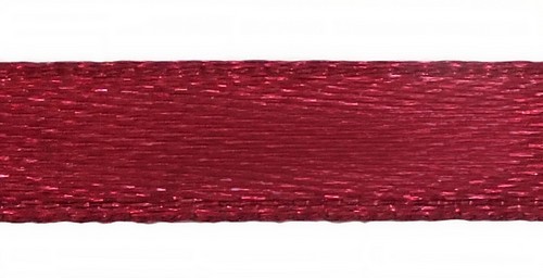 Satinschleifenband ca. 6 mm breit dunkelrot 1m