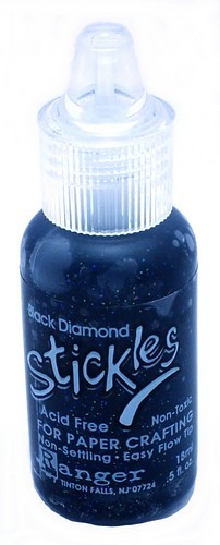 Ranger Stickles Glitter Glue Black Diamond 18 ml