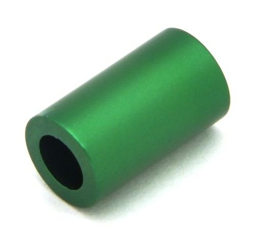 Loxalu® Beads Röhrchen ca. 10 x 6mm grün
