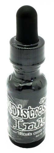 Ranger Distress INK REINKER Black Soot 14 ml