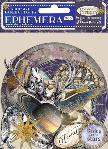 Stamperia Ephemera Cosmos INFINITY