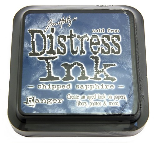 Ranger Distress Ink Pad Chipped Sapphire 75 x 75 mm