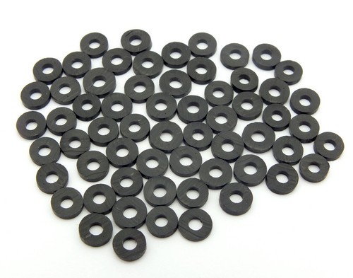 Polymerclay Scheiben ca. 6mm schwarz 2g