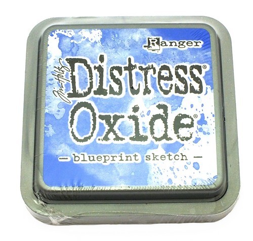 Ranger Distress Oxide Pad Blueprint Sketch 75 x 75 mm