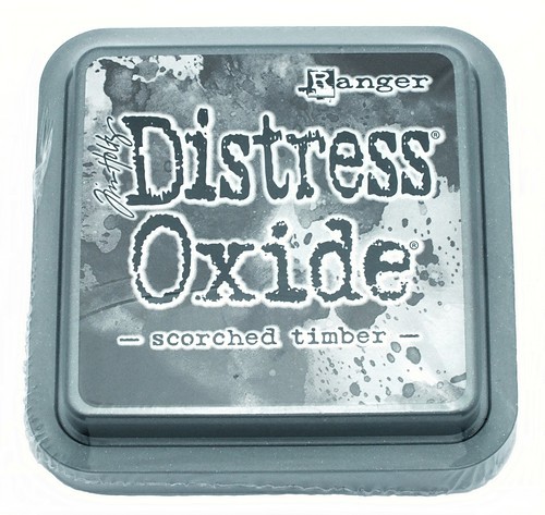 Ranger Distress Oxide Pad Scorched Timber 75 x 75 mm