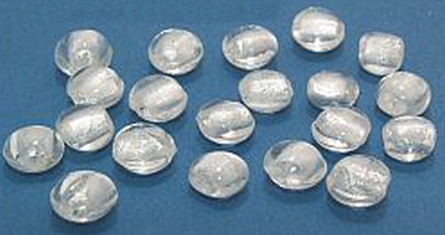 Silverfoil-Münzen, klar ( #01 ) ca. 12mm 20Stk