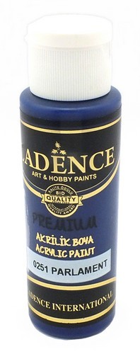 Cadence Acrylfarbe Premium Parlament-Blau 70ml