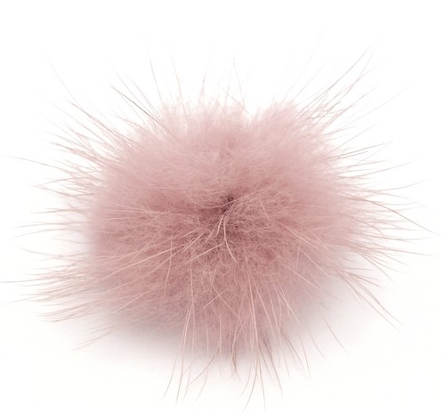 Fellpuschel ca. 25 - 30mm dusty pink
