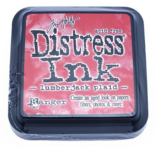 Ranger Distress Ink Pad Lumberjack Plaid 75 x 75 mm