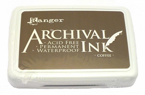 Ranger Archival Ink Coffee 97 x 67 mm