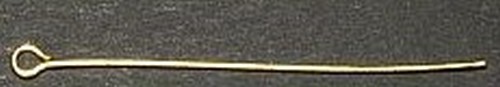 Eyepins (Ösenstifte) goldfarben ca. 5cm 25Stk