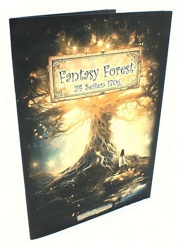 Fantasy Forest Kreativ-Booklet A5 - 24 Seiten, 170g